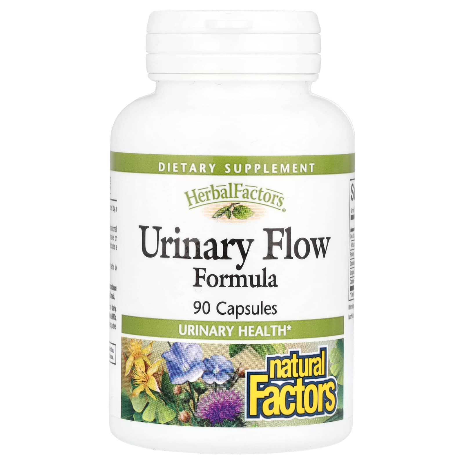 Natural Factors, Urinary Flow Formula, 90 Capsules UPC 068958046303 | Hilife Vitamins